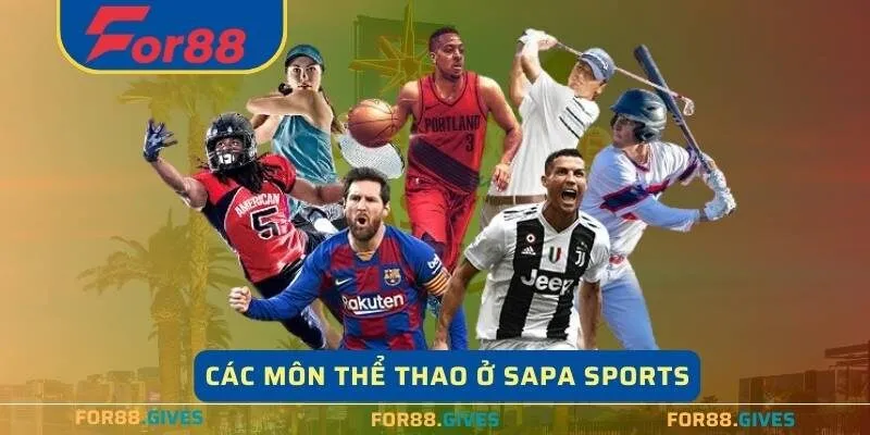 Các môn thể thao ở Sapa Sports gồm nhiều loại hình thi đấu hấp dẫn