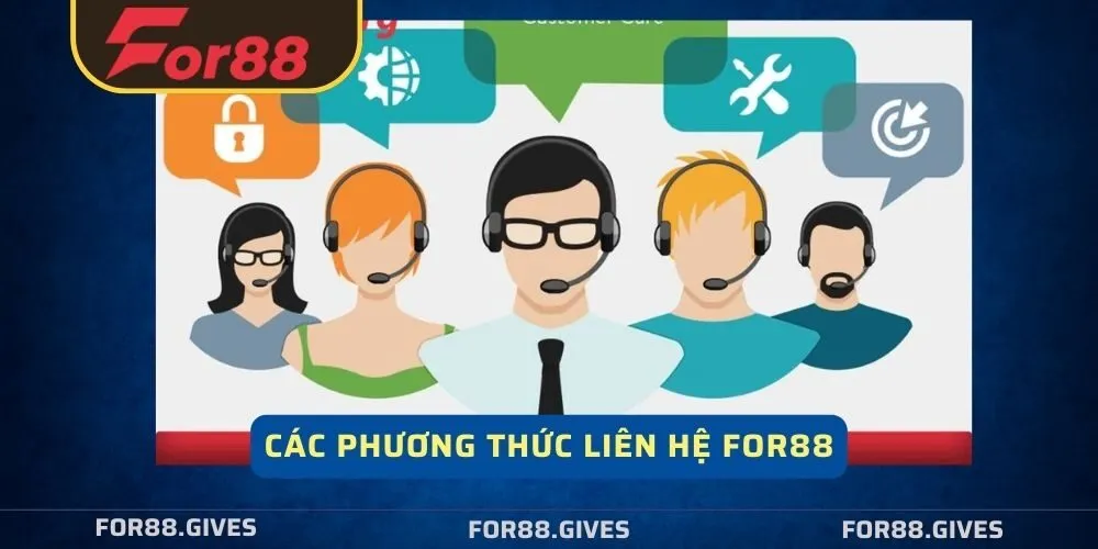 Các phương thức liên hệ tại For88